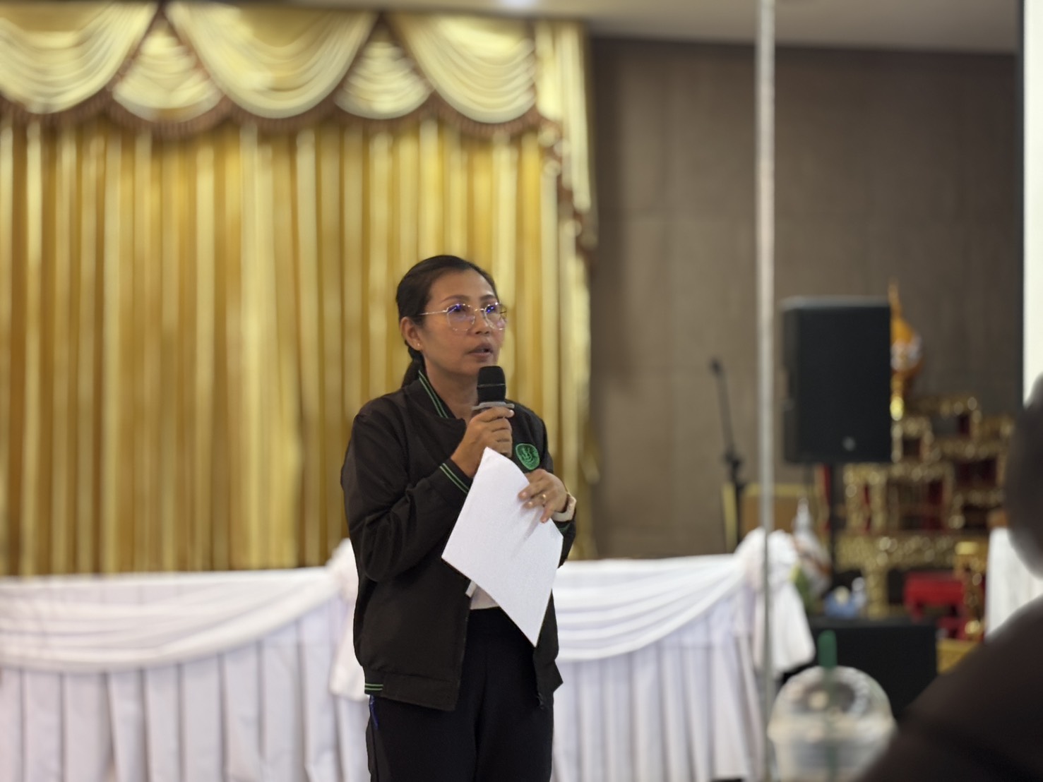 การประชุมคณะอนุกรรมการตรวจสอบข้อเท็จจริงและสำรวจความเสียหายด้านการเกษตรระดับตำบล 