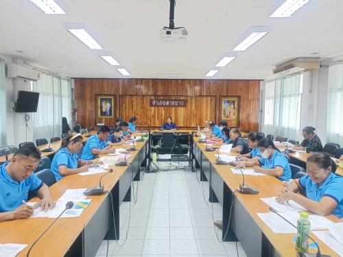 การประชุมผู้นำอาสาพัฒนาชุมชน (ผู้นำ อช.) อำเภอลาดยาว